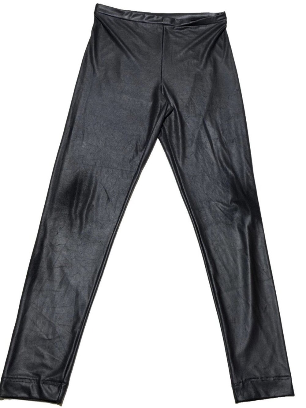 BP Nordstrom Womens M Black Faux Leather Leggings Skinny Pants Pleather Stretch